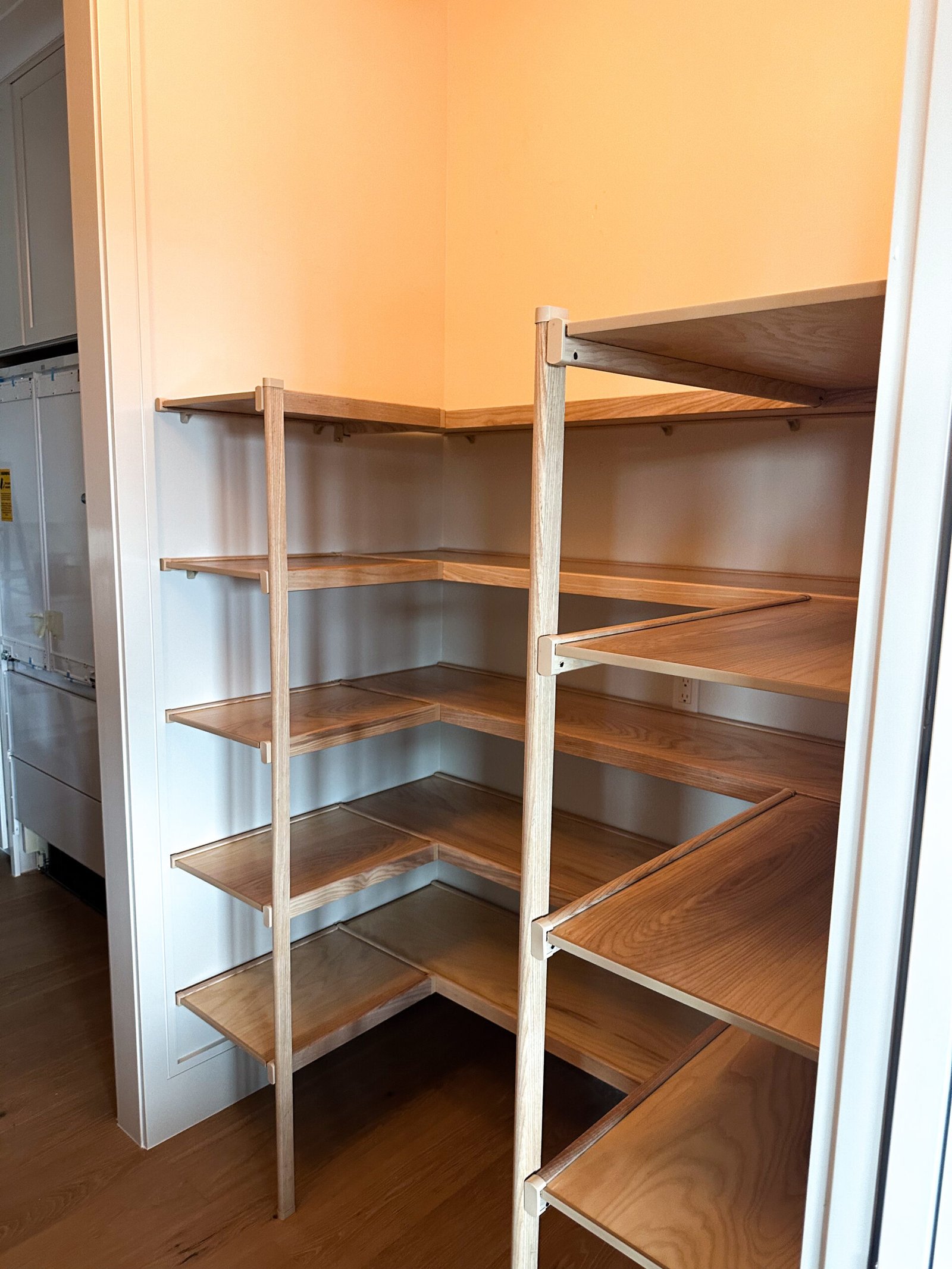 Custom closet system Lehigh Acres FL hardwood